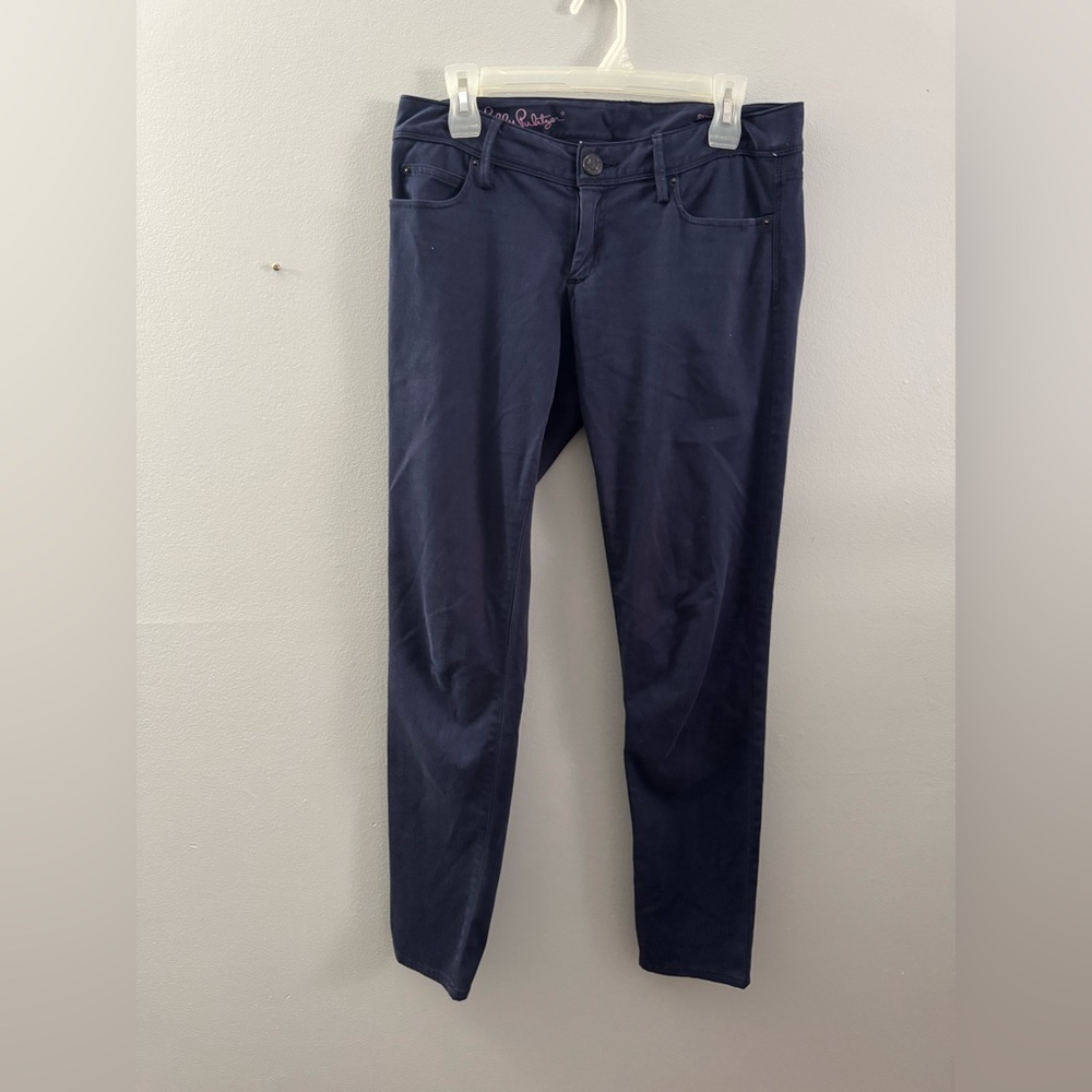 Lilly Pulitzer Dark‎ Blue Skinny Jeans